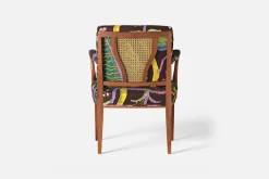 Fåtöljer|Karmstolar*Josef Frank Karmstol 969 Kederband Sitthöjd 47 cm Hawai, Brun