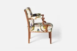 Karmstolar*Josef Frank Karmstol 969 Kederband Sitthöjd 43 cm Vegetable Tree, Multi