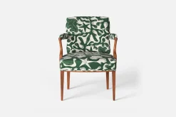 Fåtöljer|Karmstolar*Josef Frank Karmstol 969 Kederband Sitthöjd 47 cm Aristidia, Grön