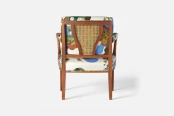 Karmstolar*Josef Frank Karmstol 969 Kederband Sitthöjd 43 cm Anakreon, Vit