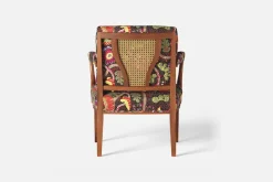 Karmstolar*Josef Frank Karmstol 969 Kederband Sitthöjd 43 cm Mirakel, Mörkbrun