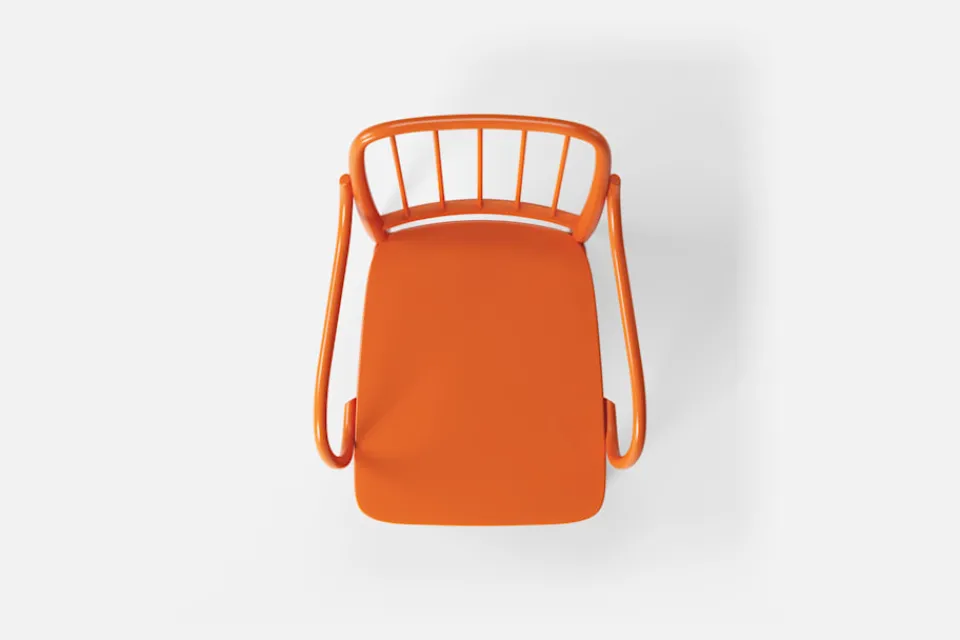 Fåtöljer|Karmstolar*Josef Frank Karmstol P4 Orange