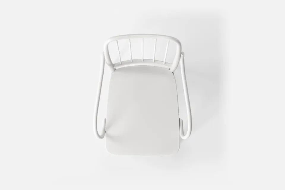 Fåtöljer|Karmstolar*Josef Frank Karmstol P4 Vit