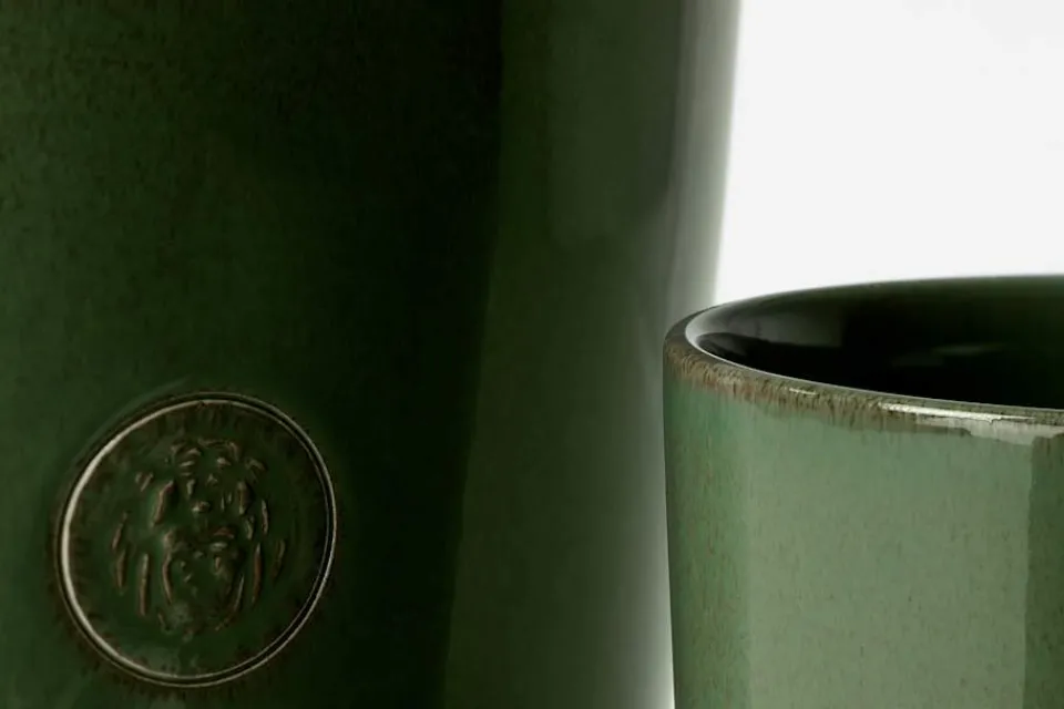 Krukor & Krukfat*Erika Pekkari Kruka Tolvekarna Mossgrön