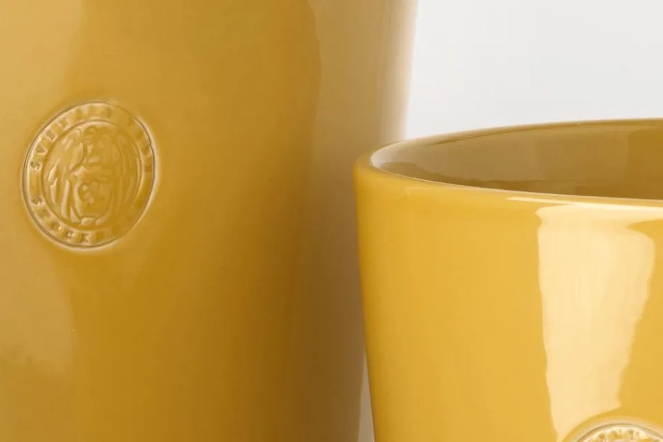 Krukor & Krukfat*Erika Pekkari Kruka Tolvekarna Gul