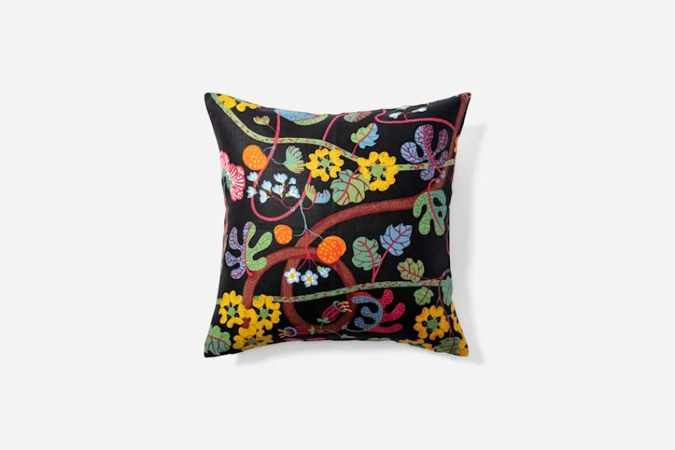 Kuddar*Josef Frank/Svenskt Tenn Kudde Baranquilla Svart