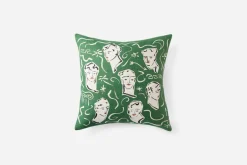 Kuddar*Luke Edward Hall Kudde Endymion Grön