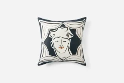 Kuddar*Luke Edward Hall Kudde Endymion Svart