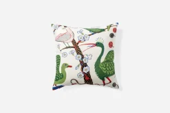 Kuddar*Josef Frank/Svenskt Tenn Kudde Gröna Fåglar