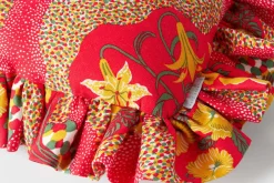 Kuddar*Josef Frank/Svenskt Tenn Kudde Hjärta med Volang Catleya, Röd