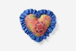 Kuddar*Josef Frank/Svenskt Tenn Kudde Hjärta med Volang Mirakel, Röd