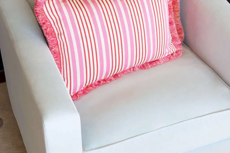 Kuddar*Svenskt Tenn Kudde Lin Korall