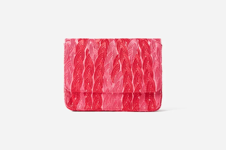 Väskor*Sophia 203 Kuvertväska Stor Fläta