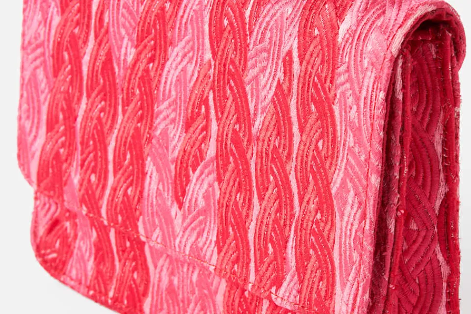 Väskor*Sophia 203 Kuvertväska Stor Fläta