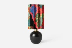 Lampskärmar*Folkform Lampskärm Pleated For Frank Poisons, Svart