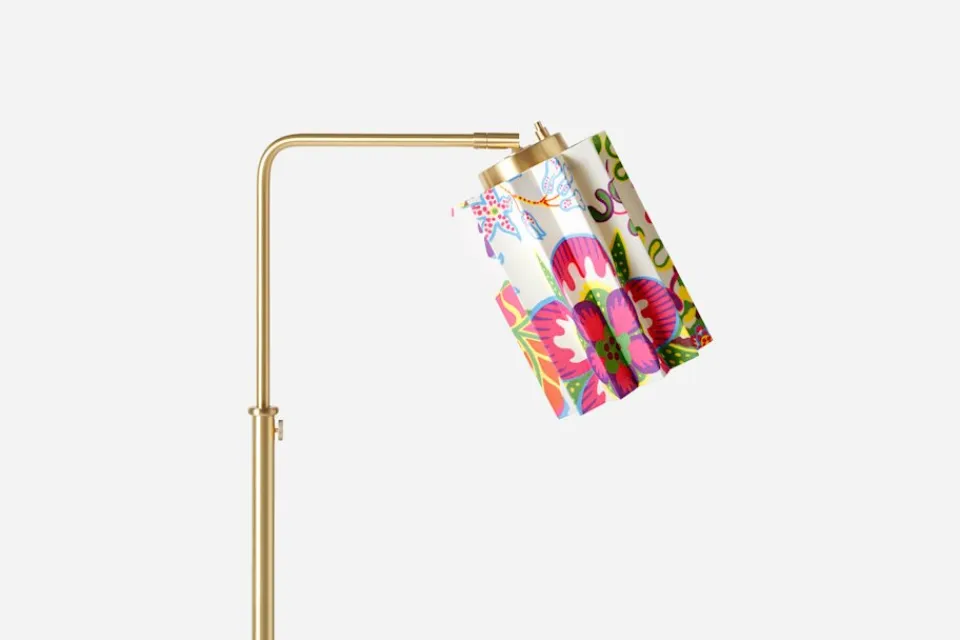 Lampskärmar*Folkform Lampskärm Pleated For Frank Brazil, Multi