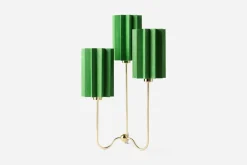 Lampskärmar*Folkform Lampskärm Pleated For Frank Grön