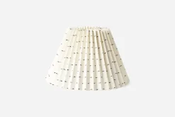 Lampskärmar*Helene Blanche Svenskt Tenn Lampskärm Plisserad Drop Linen, Charcoal