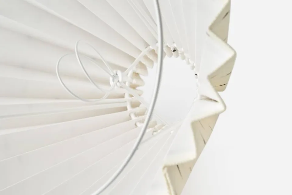 Lampskärmar*Helene Blanche Svenskt Tenn Lampskärm Plisserad Lin, Drop Linen, Charcoal