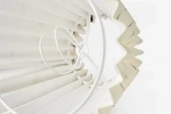 Lampskärmar*Helene Blanche Svenskt Tenn Lampskärm Plisserad Lin, Drop Linen, Charcoal