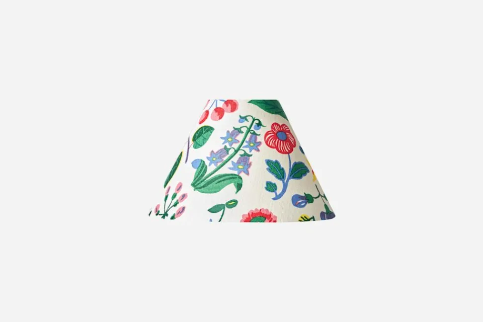 Lampskärmar*Josef Frank/Svenskt Tenn Lampskärm Spänd 1842 Lin, Mille Fleurs, Multi