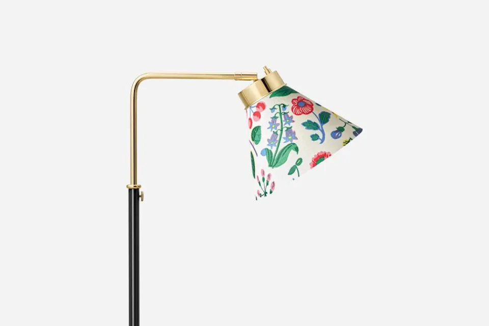 Lampskärmar*Josef Frank/Svenskt Tenn Lampskärm Spänd 1842 Lin, Mille Fleurs, Multi