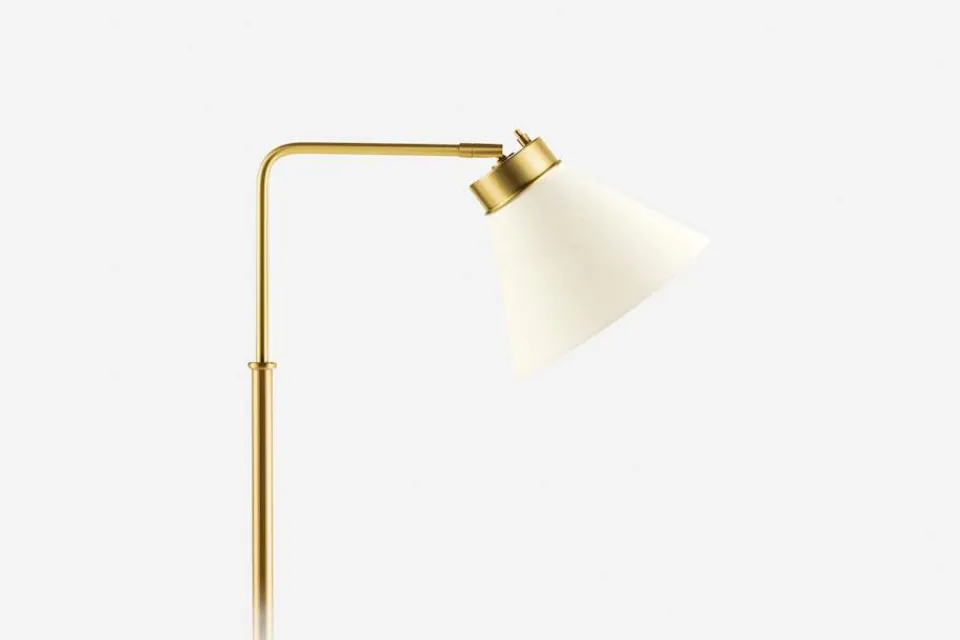 Lampskärmar*Svenskt Tenn Lampskärm Spänd 1842 Lin, Vit