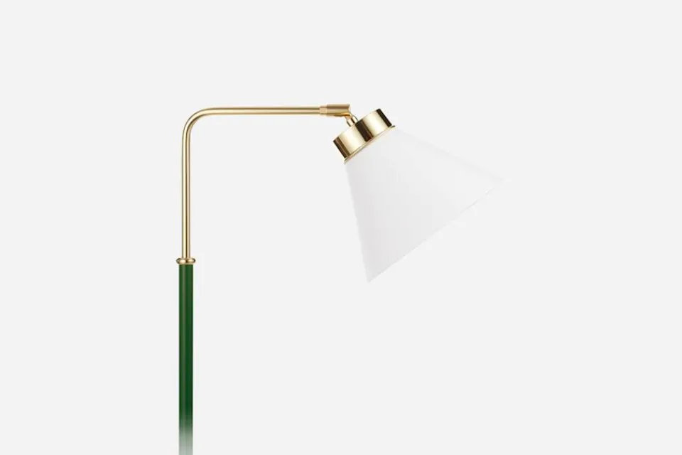 Lampskärmar*Svenskt Tenn Lampskärm Spänd 1842 Bomull Satin, Vit