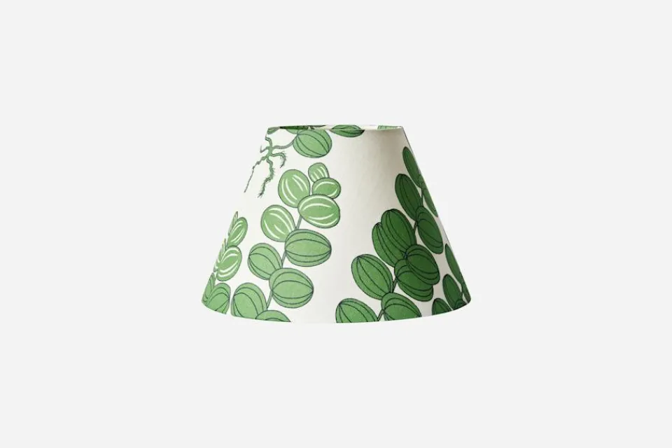 Lampskärmar*Josef Frank/Svenskt Tenn Lampskärm Spänd 2473 Lin, Celotocaulis, Grön