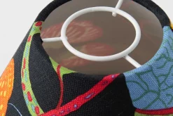 Lampskärmar*Josef Frank/Svenskt Tenn Lampskärm Spänd 1842 Lin, Baranquilla, Svart