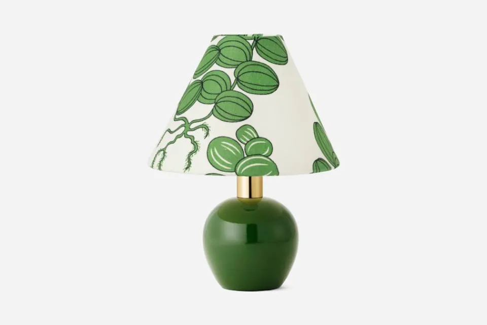 Lampskärmar*Josef Frank/Svenskt Tenn Lampskärm Spänd 2575 Lin, Celotocaulis, Grön