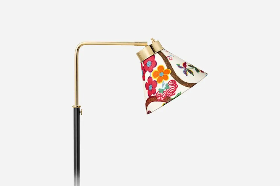 Lampskärmar*Josef Frank/Svenskt Tenn Lampskärm Spänd 1842 Lin, Baranquilla, Vit