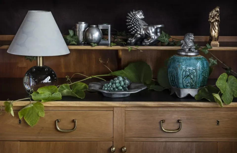 Dekorationsdetaljer|Tenndekorationer*Anna Petrus Lejon