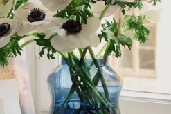 Vaser|Ljusstakar & Ljuslyktor*Johan Bjurmar Ljuslykta/Vas Mareld Dimblå