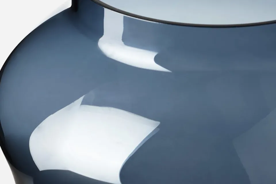 Vaser|Ljusstakar & Ljuslyktor*Johan Bjurmar Ljuslykta/Vas Mareld Dimblå