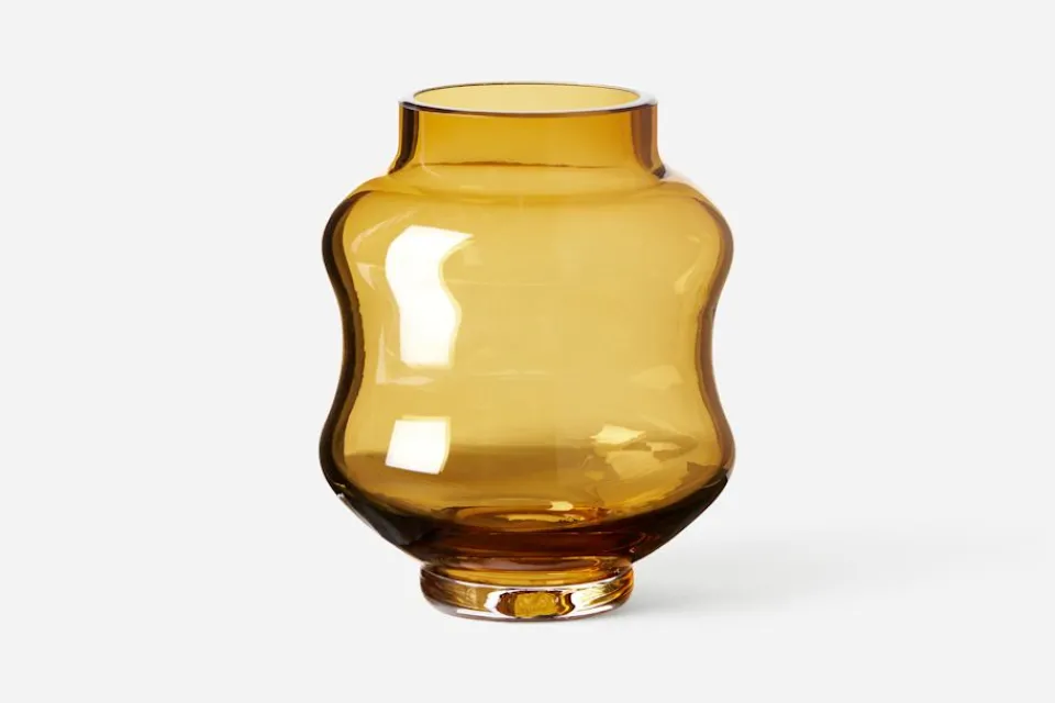 Vaser|Ljusstakar & Ljuslyktor*Johan Bjurmar Ljuslykta/Vas Mareld Bärnsten