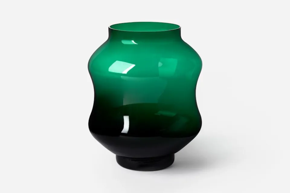 Vaser|Ljusstakar & Ljuslyktor*Johan Bjurmar Ljuslykta/Vas Mareld Grön