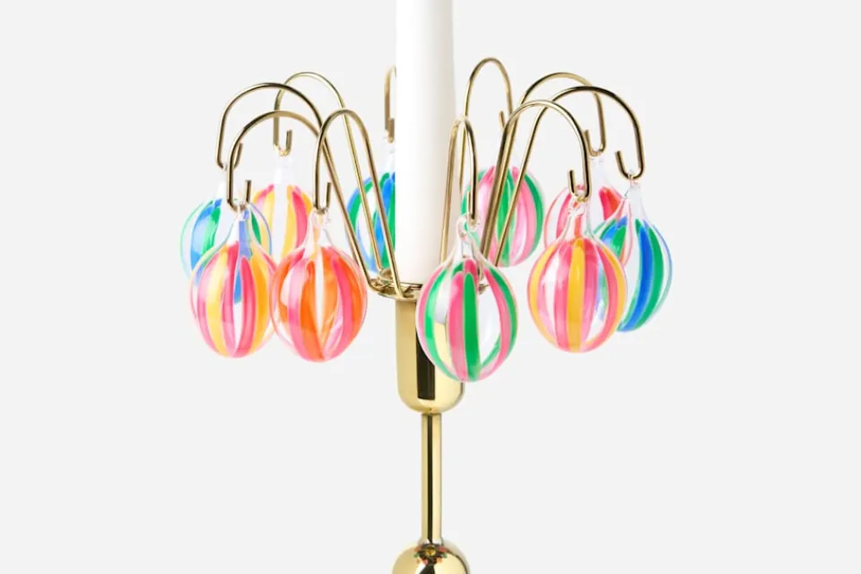 Ljus & Tillbehör*Estrid Ericson Ljusmanschett Plym