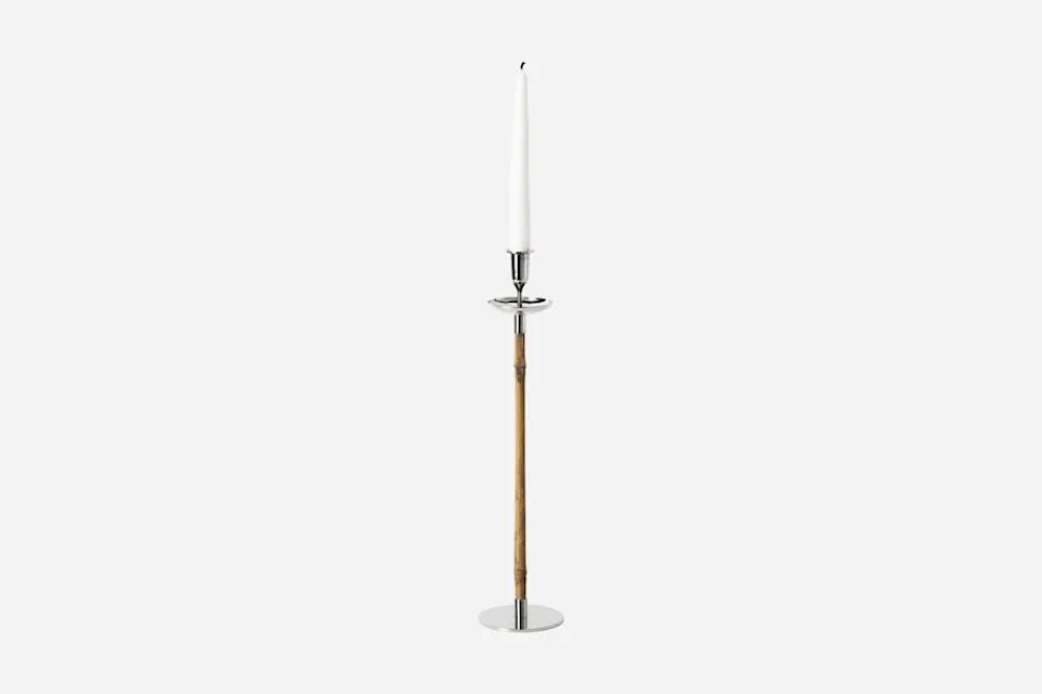 Ljusstakar & Ljuslyktor|Tennljusstakar*Josef Frank Ljusstake Bambu