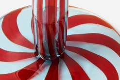 Ljusstakar & Ljuslyktor*Navet Ljusstake Canna Swirl