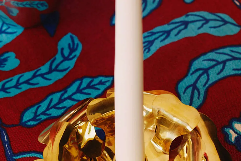 Ljusstakar & Ljuslyktor*Josef Frank Ljusstake Näckrosen