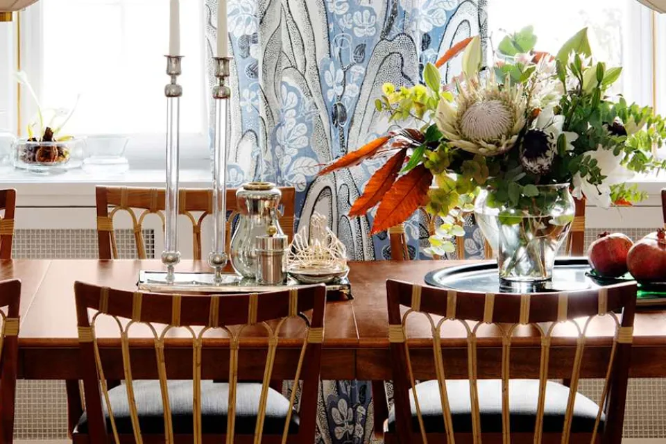 Ljusstakar & Ljuslyktor*Josef Frank Ljusstake Pelare Tenn Glas, Klar