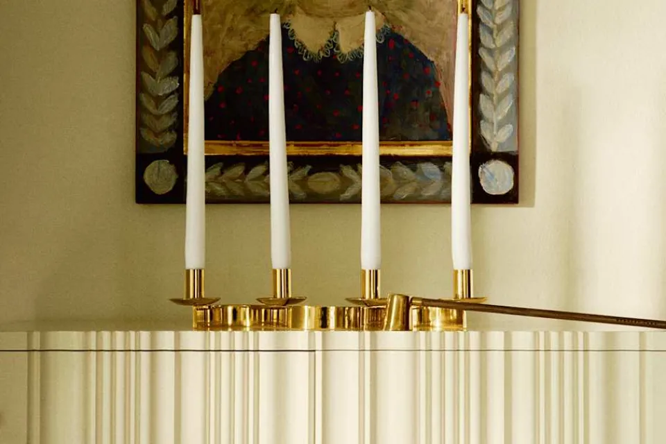 Ljusstakar & Ljuslyktor*Josef Frank Ljusstake Slingan