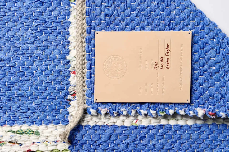 Mattor*Svenskt Tenn Matta Frank in the Loom