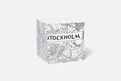 Dekorationsdetaljer|Block & Gåvokort*Josef Frank/Svenskt Tenn Memoblock Stockholmskartan