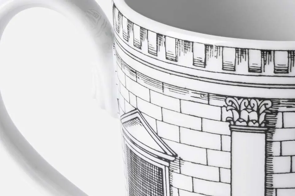 Glas & Koppar*Fornasetti Mugg