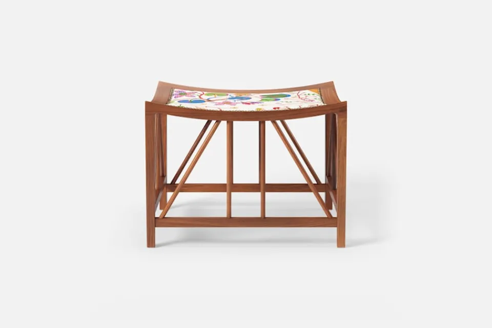 Pallar & Puffar*Josef Frank Pall 1063 Teheran, Vit