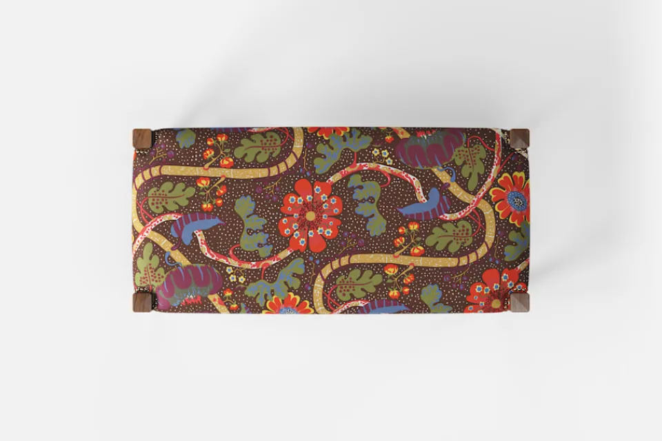 Pallar & Puffar*Josef Frank Pall 2009 Mirakel, Brun