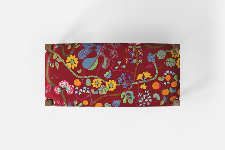 Pallar & Puffar*Josef Frank Pall 2009 Baranquilla, Vinröd