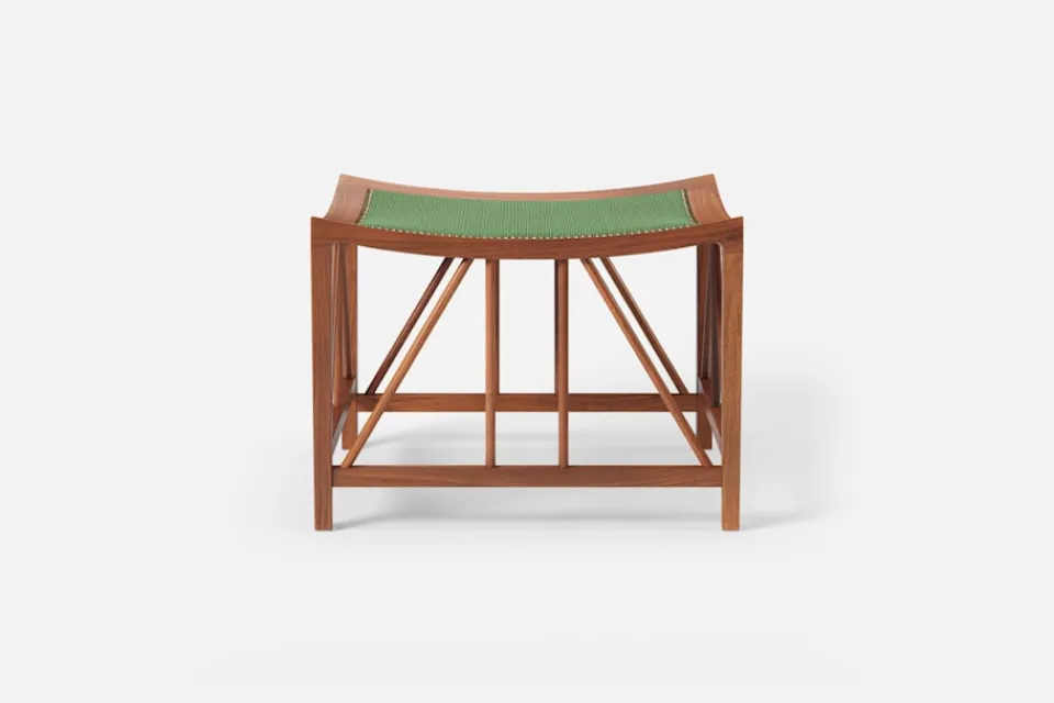 Pallar & Puffar*Josef Frank Pall 1063 Möbellin, Grön